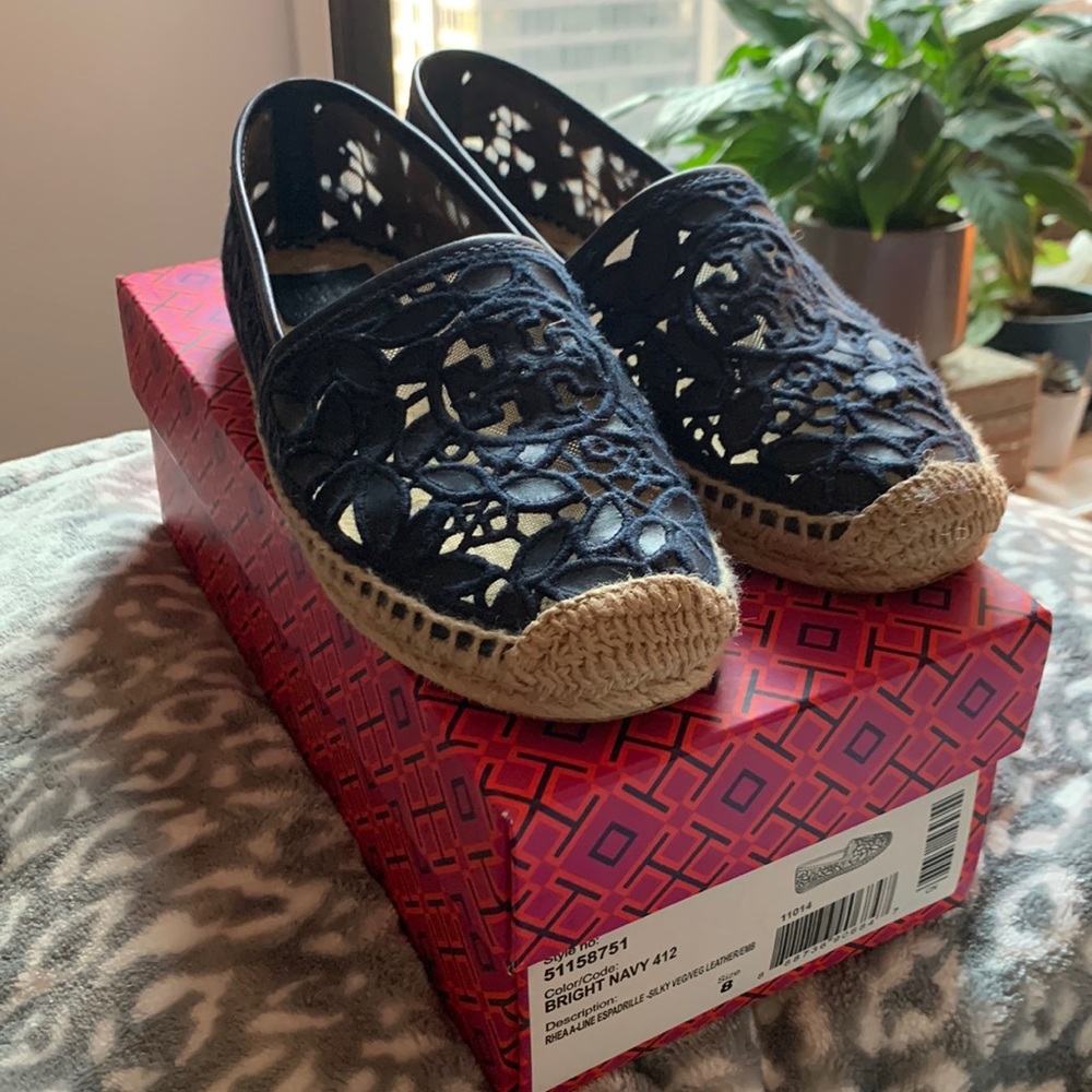 SALE! Tory Burch Rhea A-Line Espadrille